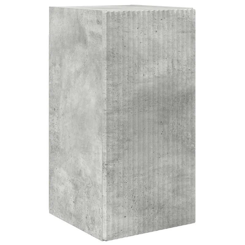 TV Cabinet Set 8 pcs Concrete Grey Engineered Wood