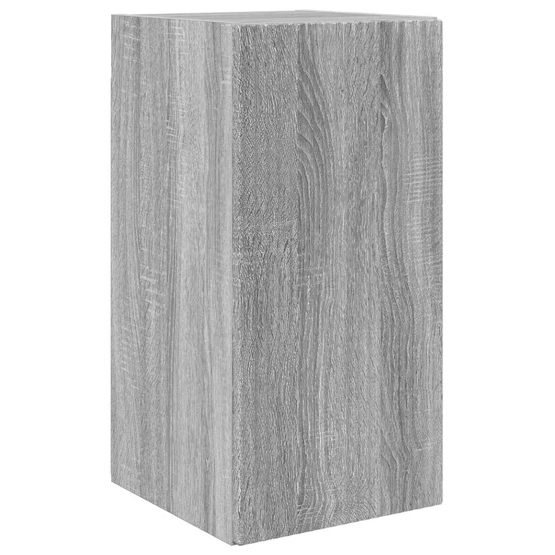 TV Cabinet Set 8 pcs Grey Sonoma Engineered Wood