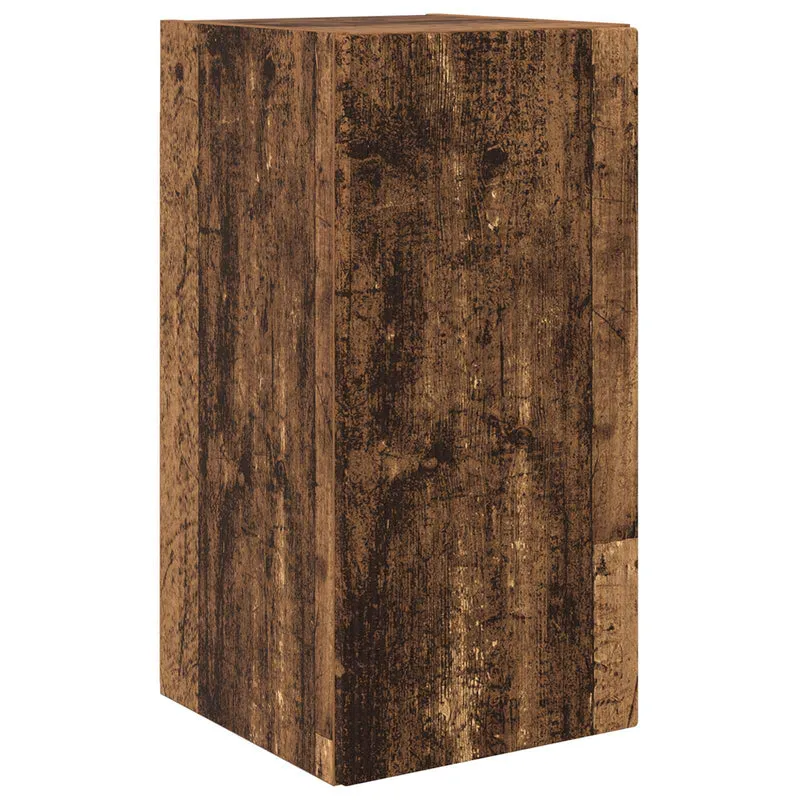 TV Cabinet Set 8 pcs Old Wood Engineered Wood