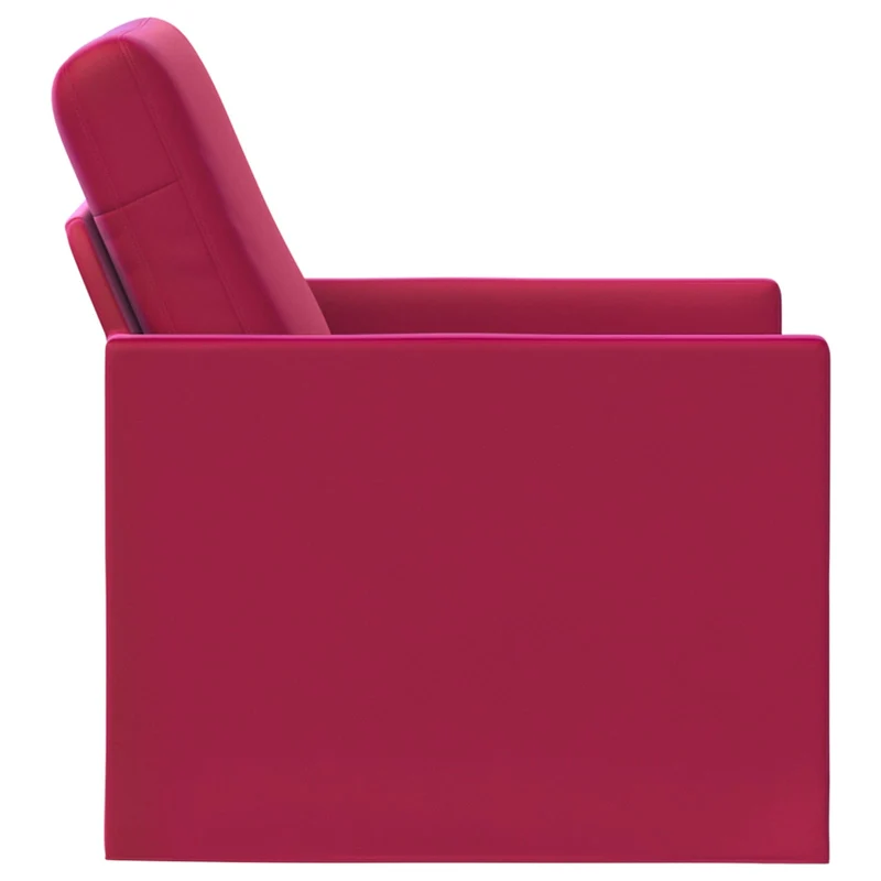 Armchair Wine Red 70 x 81 x 82 cm Velvet