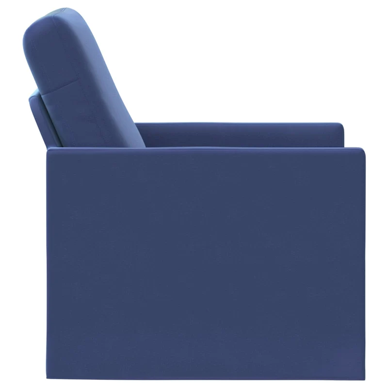 Armchair Police Blue 70 x 81 x 82 cm Velvet