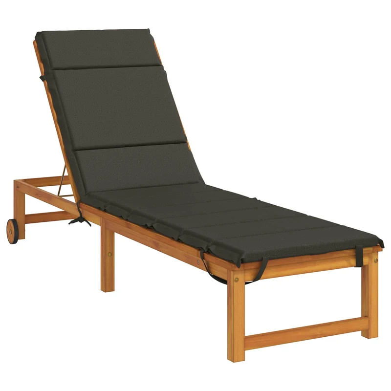 Sunlounger Cushion GEMERT 100% Polyester Anthracite