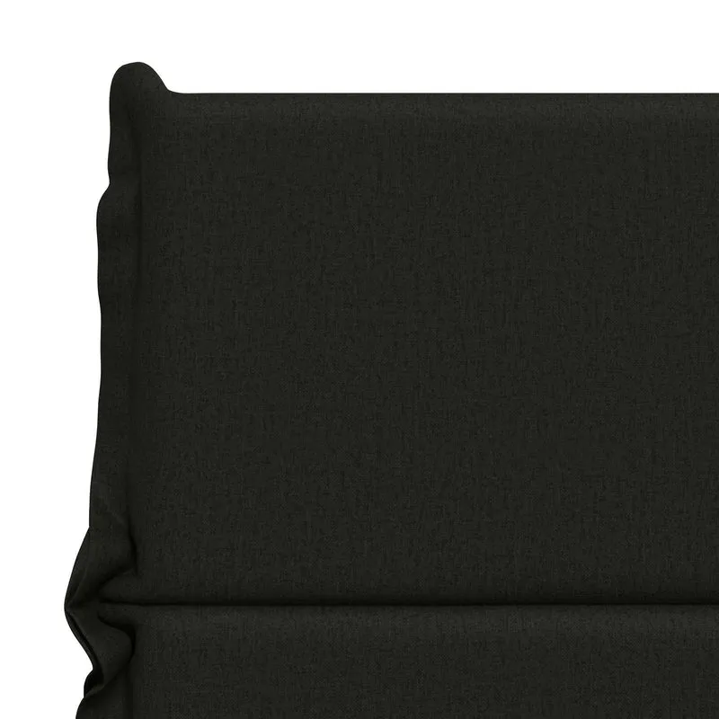 High Back Chair Cushion GEMERT 2 pcs 100% Polyester Black