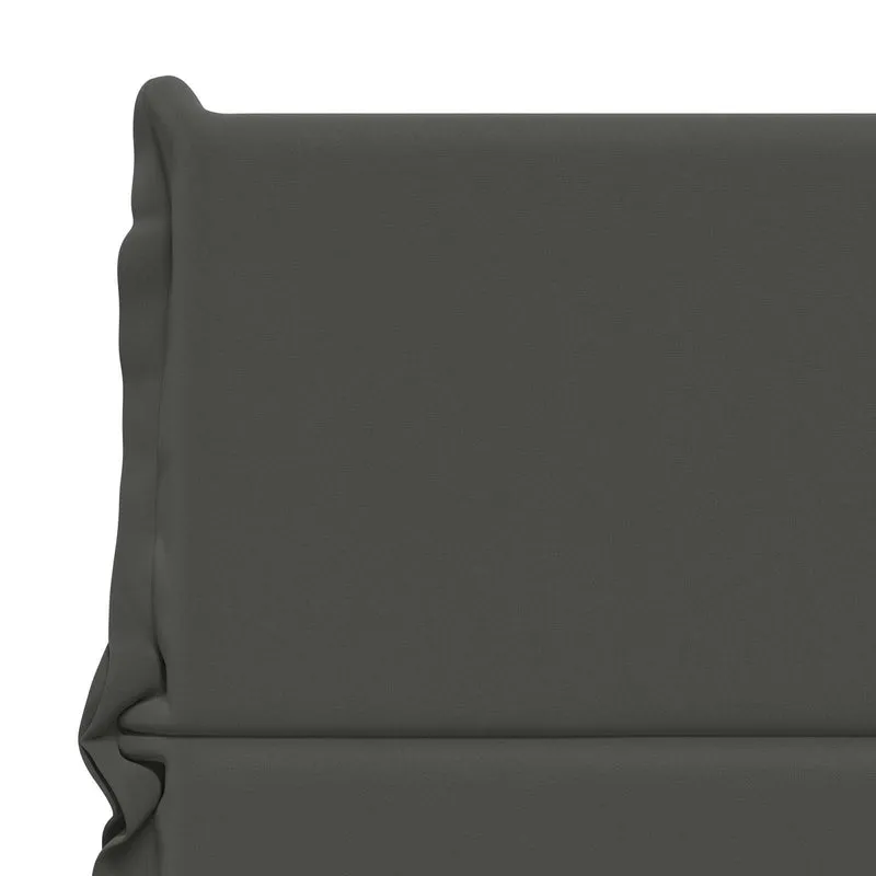 High Back Chair Cushion GEMERT 2 pcs 100% Polyester Anthracite
