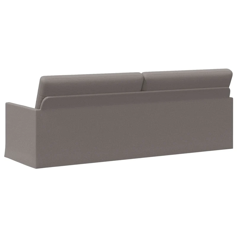 3 Seater Sofa Taupe 220 x 81 x 82 cm Fabric