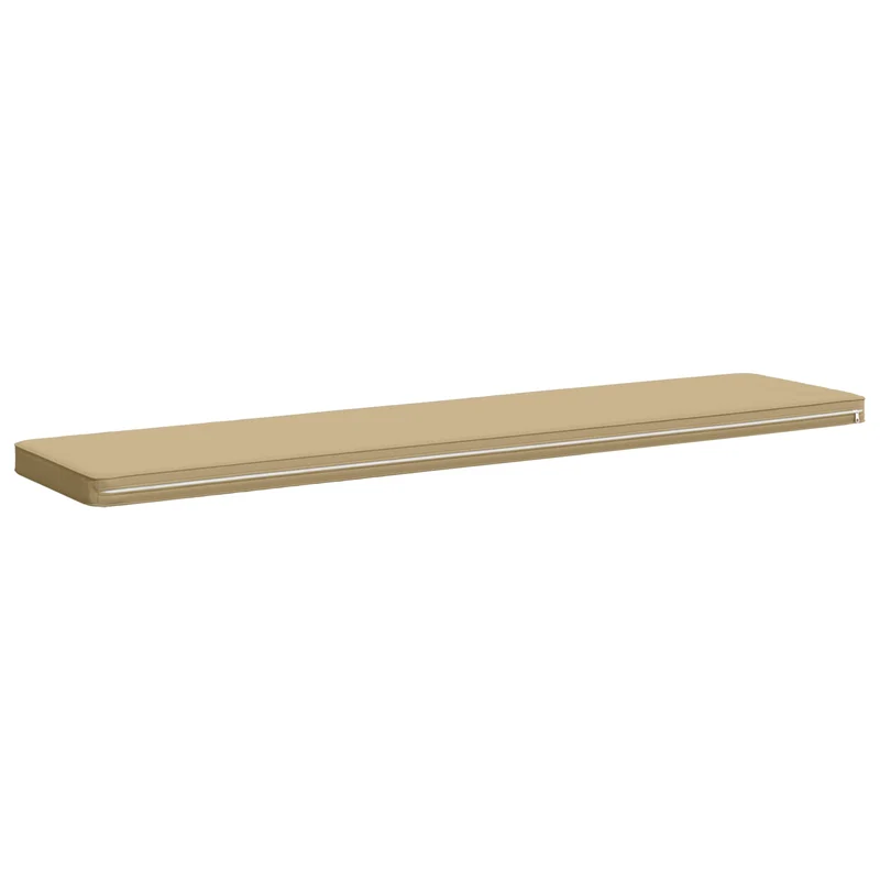 2-Piece Bench Cushions VUGHT 2 pcs 100% Polyester Beige