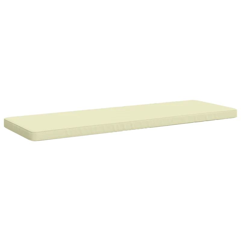 2-Piece Bench Cushions VUGHT 2 pcs 100% Polyester Cream