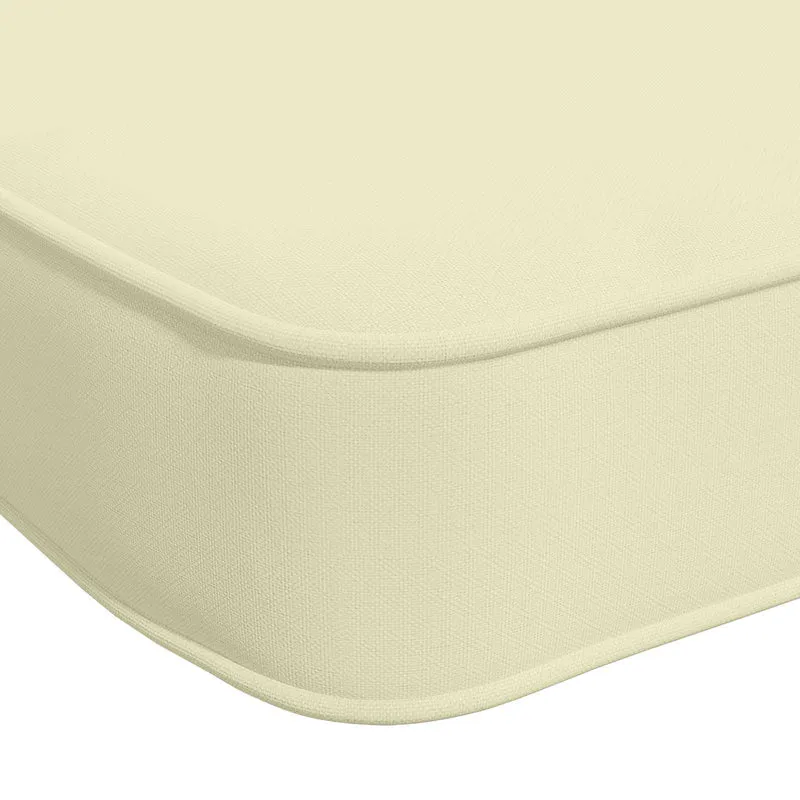2-Piece Bench Cushions VUGHT 2 pcs 100% Polyester Cream