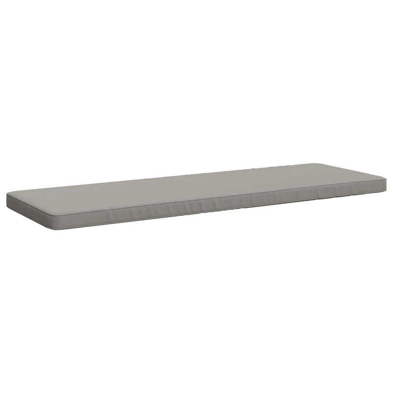 2-Piece Bench Cushions VUGHT 2 pcs 100% Polyester Grey