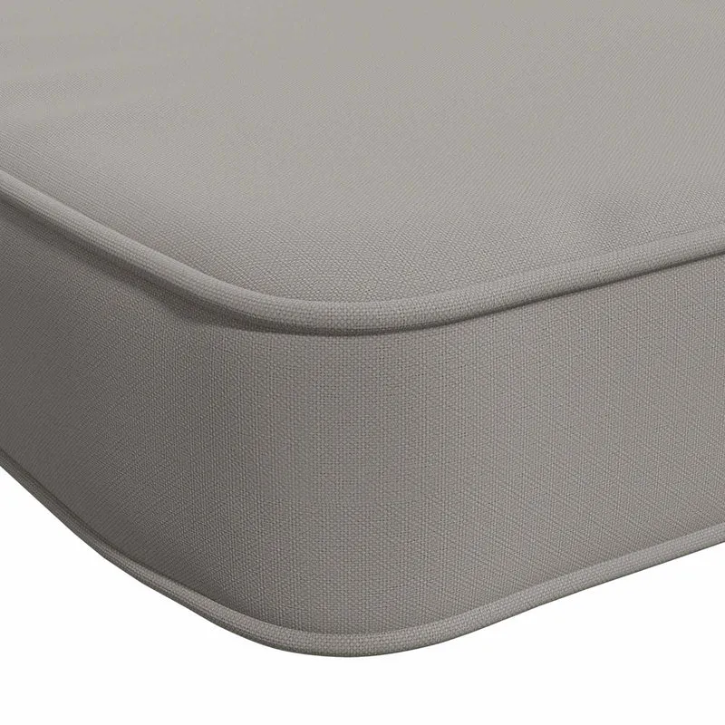 2-Piece Bench Cushions VUGHT 2 pcs 100% Polyester Grey