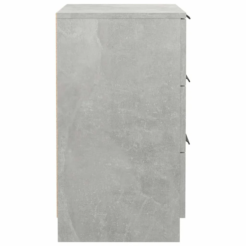 Bedside Cabinets 2 pcs Concrete Grey 40x36x65 cm