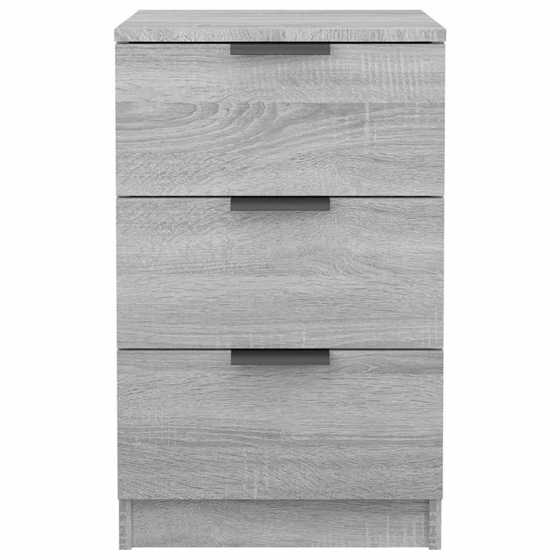 Bedside Cabinets 2 pcs Grey Sonoma 40x36x65 cm