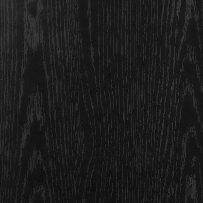 TV Cabinet Set 8 pcs Black oak Engineered Wood