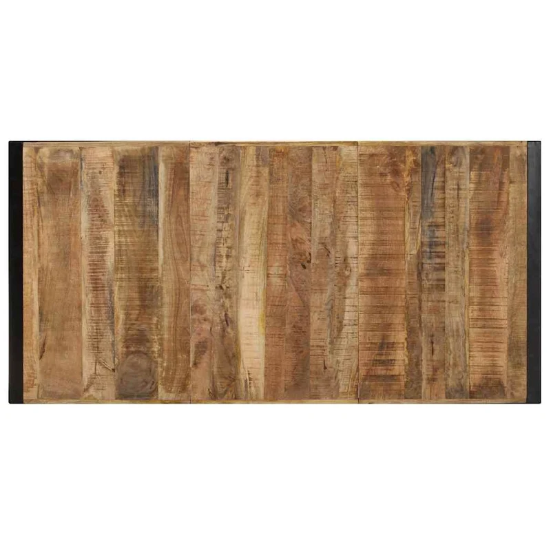 321588 vidaXL Coffee Table 180x90x40 cm Rough Mango Wood