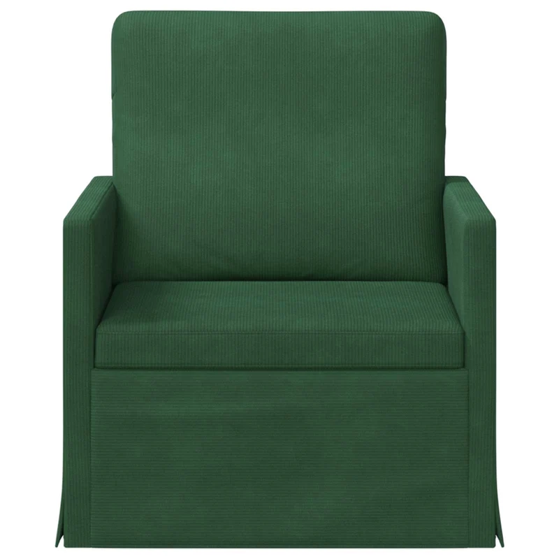 Armchair Jungle Green 70 x 81 x 82 cm Corduroy Fabric