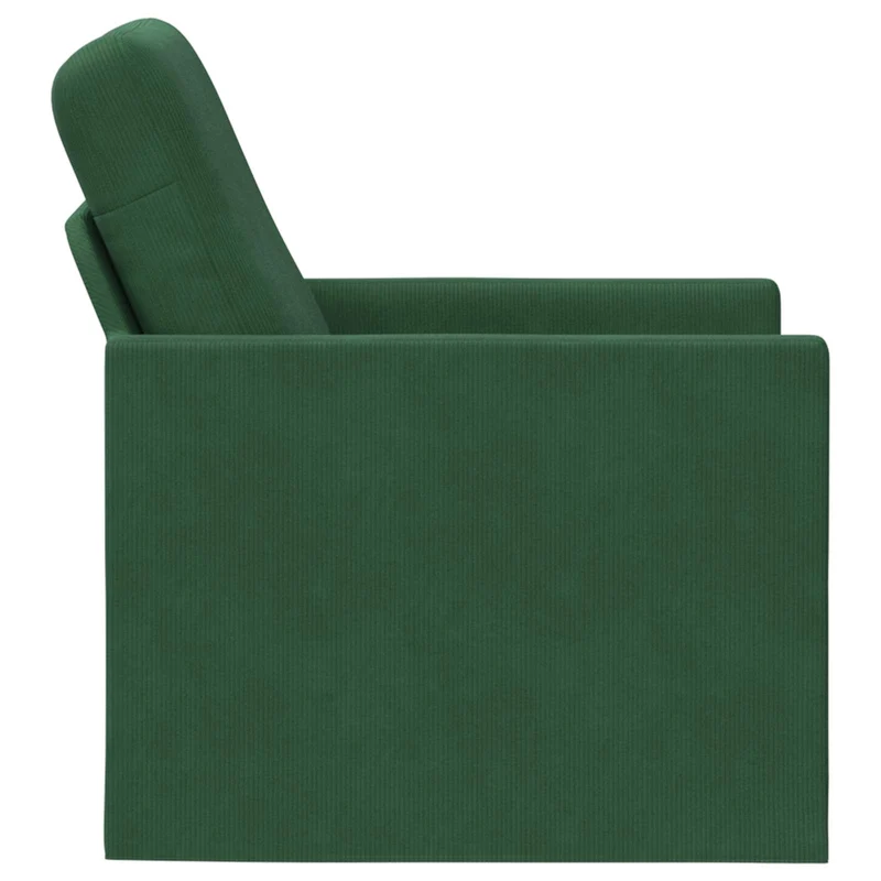 Armchair Jungle Green 70 x 81 x 82 cm Corduroy Fabric