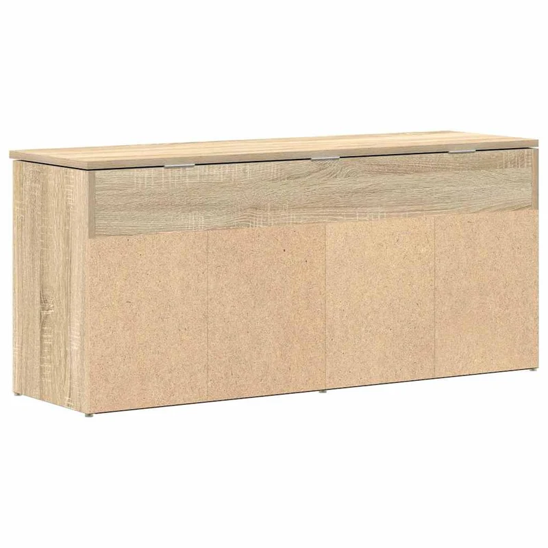 Shoe Bench Sonoma Oak 102x30,5x45 cm Engineered Wood