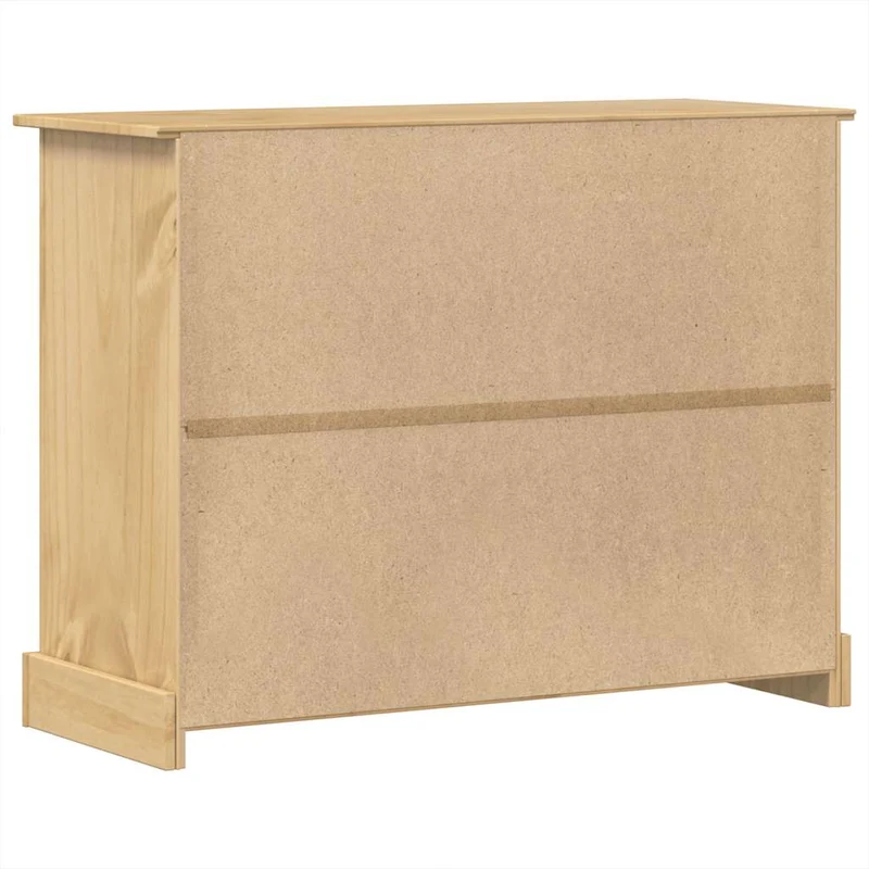 Chest of Drawers "Corona" 112x48x91 cm Solid Wood Pine
