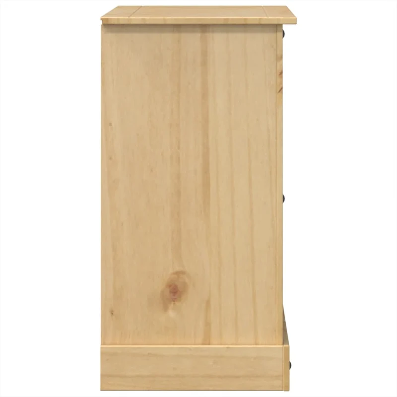 Chest of Drawers "Corona" 112x48x91 cm Solid Wood Pine