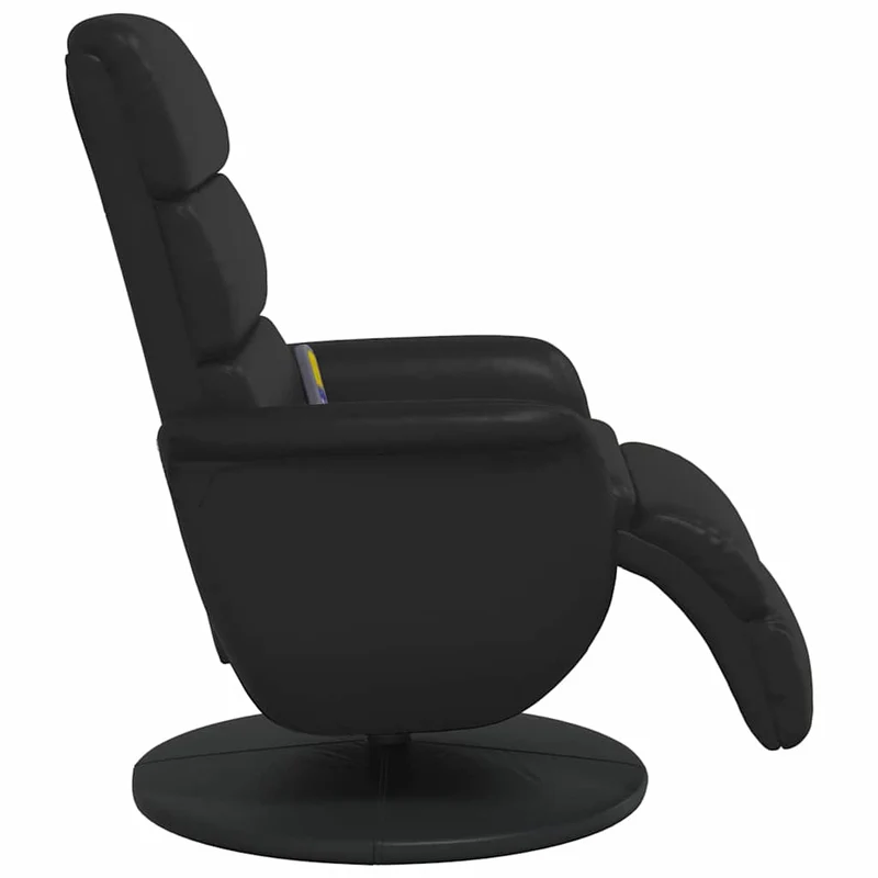 Massage Recliner Chair Black 71 x 98 x 106 cm Faux Leather