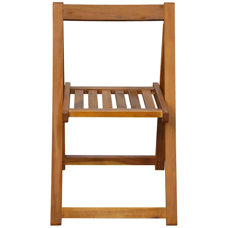 45594 vidaXL 5 Piece Folding Outdoor Dining Set Solid Acacia Wood