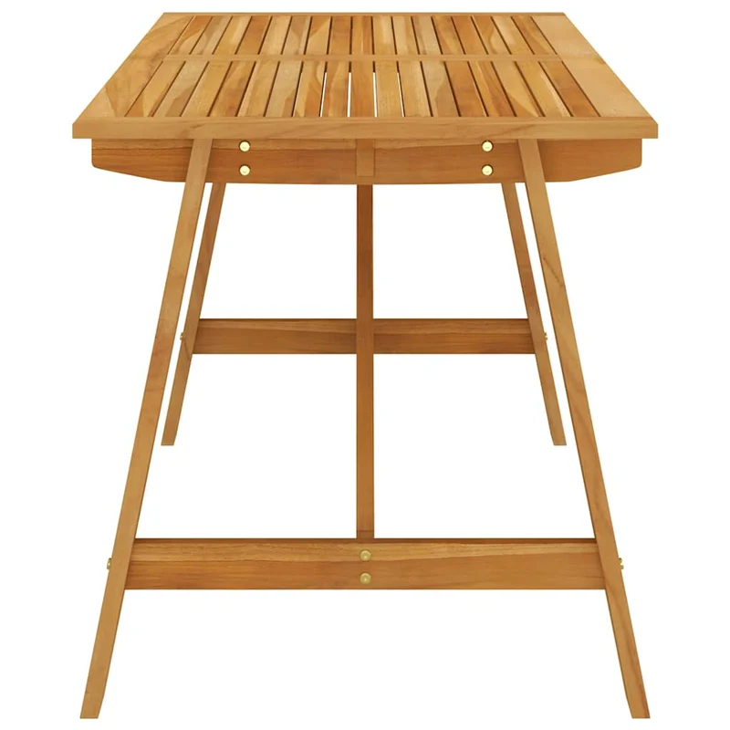 5 Piece Garden Dining Set Solid Acacia Wood