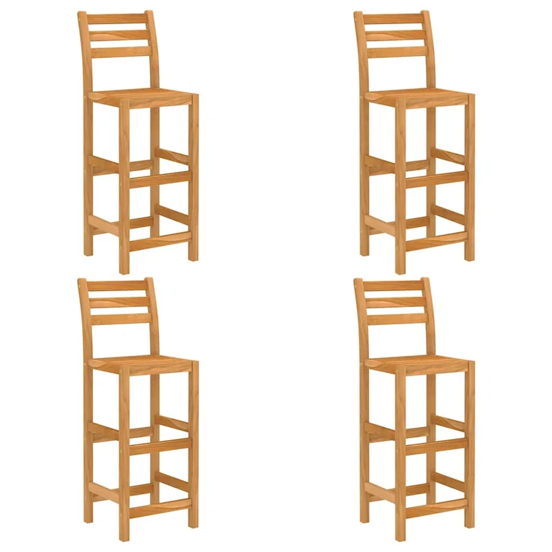 5 Piece Outdoor Bar Set Solid Acacia Wood