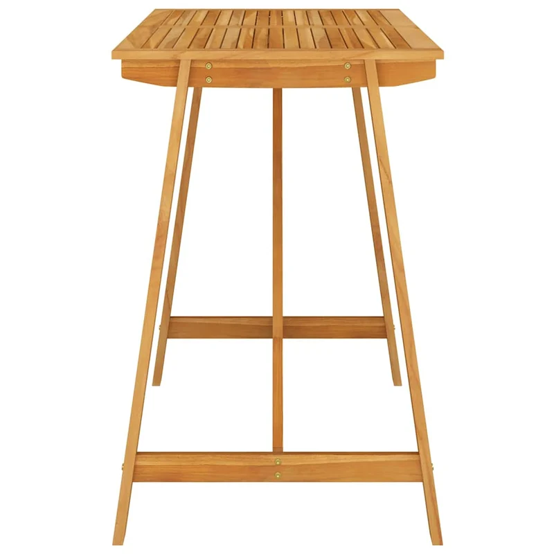 5 Piece Outdoor Bar Set Solid Acacia Wood