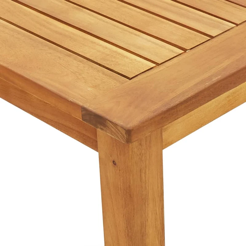 3 Piece Garden Dining Set 85x85x74 cm Solid Wood Acacia