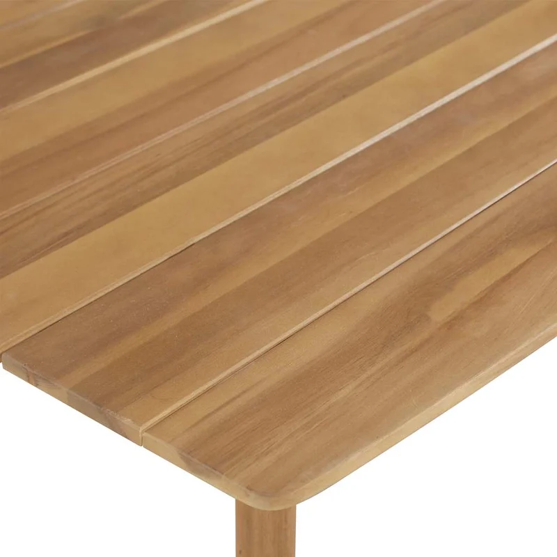 44222 vidaXL 5 Piece Outdoor Dining Set Solid Acacia Wood