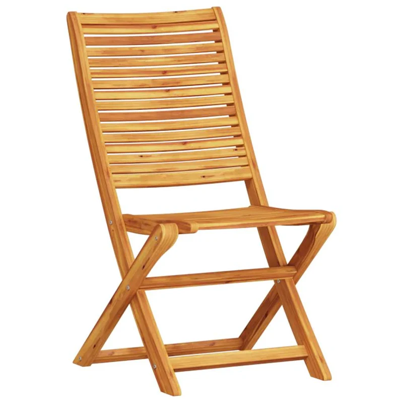 Garden Dining Set 5 pcs Brown Solid Acacia Wood