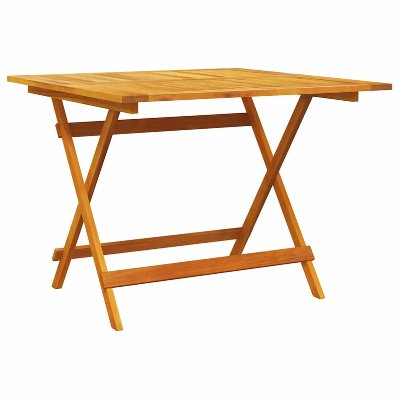 Garden Dining Set 5 pcs Brown Solid Acacia Wood