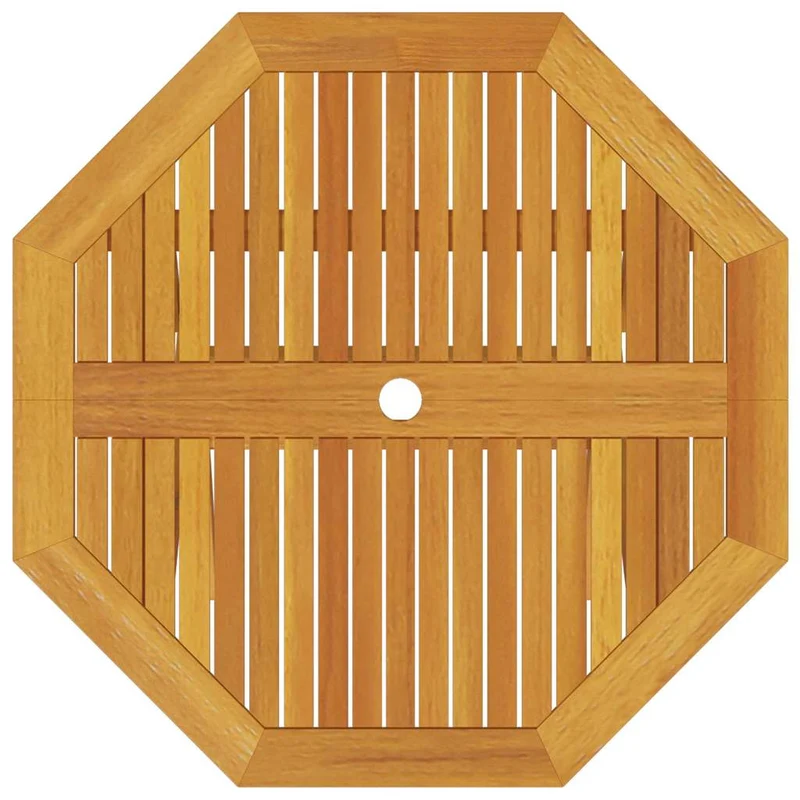 Garden Dining Set 5 pcs Brown Solid Acacia Wood