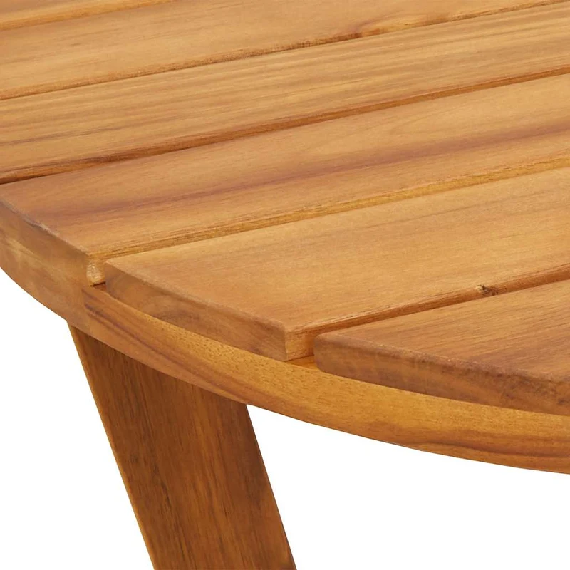 5 Piece Garden Dining Set Solid Wood Acacia