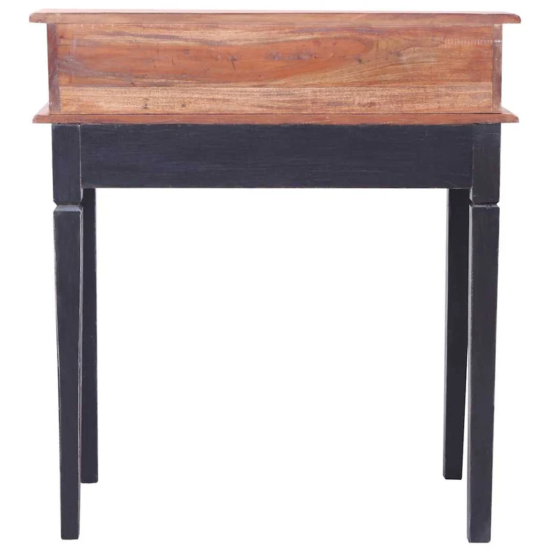 283910 vidaXL Writing Desk with Drawers 90x50x101 cm Solid Mahogany Wood