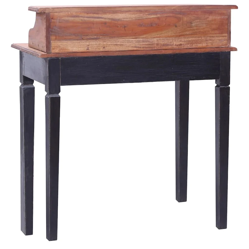 283910 vidaXL Writing Desk with Drawers 90x50x101 cm Solid Mahogany Wood