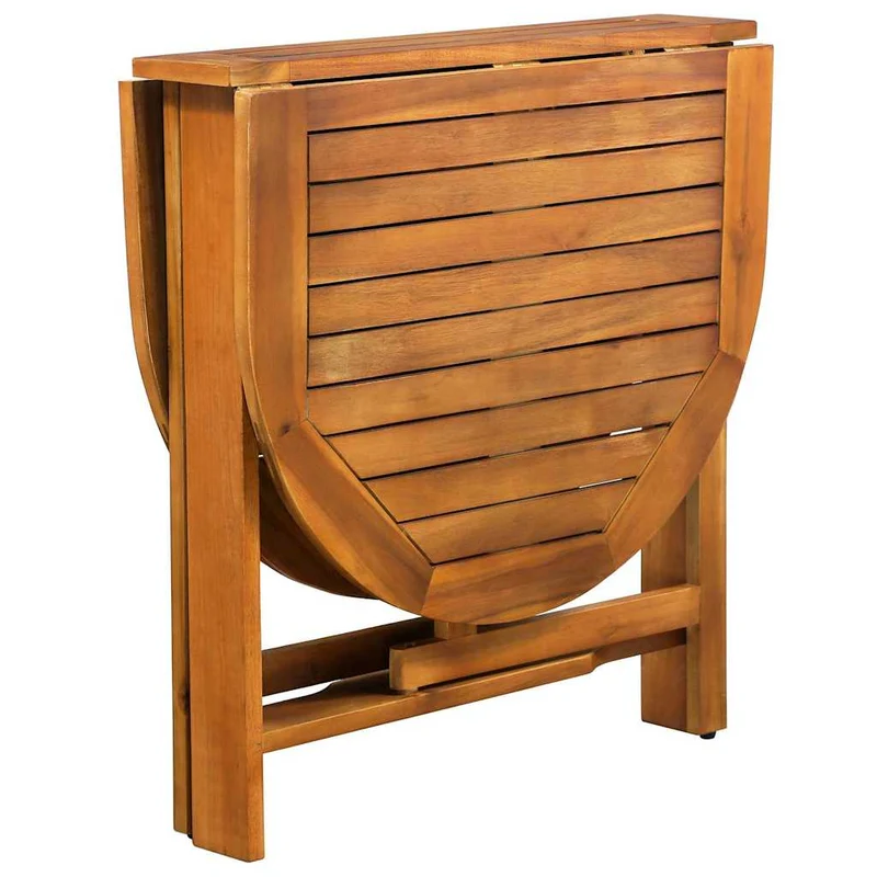 5 Piece Garden Dining Set Solid Acacia Wood