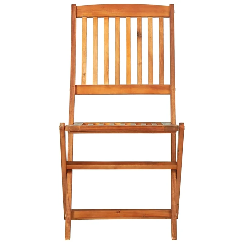 5 Piece Garden Dining Set Solid Acacia Wood