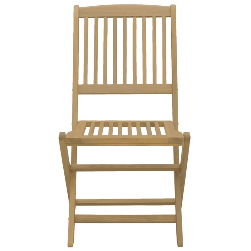 7 Piece Garden Dining Set Solid Wood Acacia