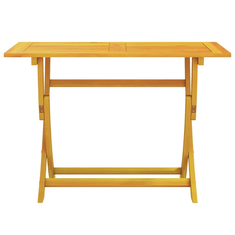 Garden Dining Set 5 pcs Brown Solid Acacia Wood