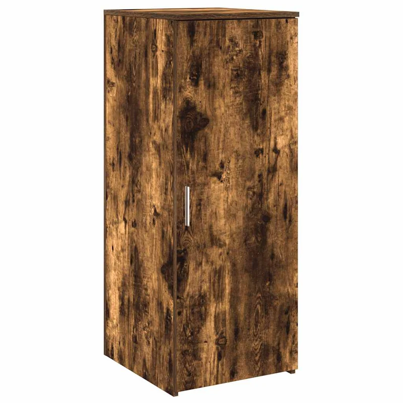 Reception Desk Smoked Oak 180x50x103,5 cm Engineered Wood