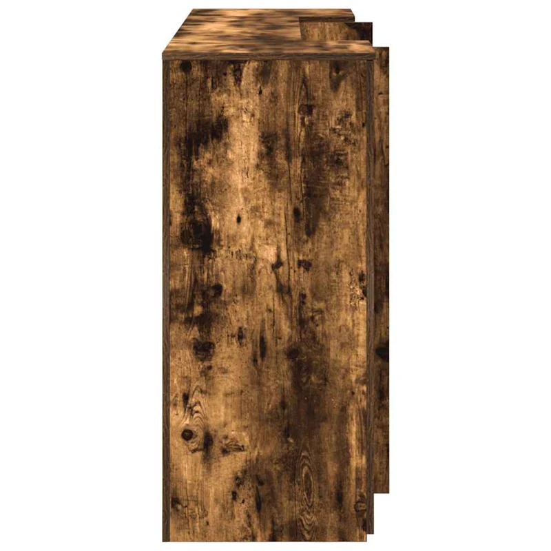 Reception Desk Smoked Oak 180x50x103,5 cm Engineered Wood