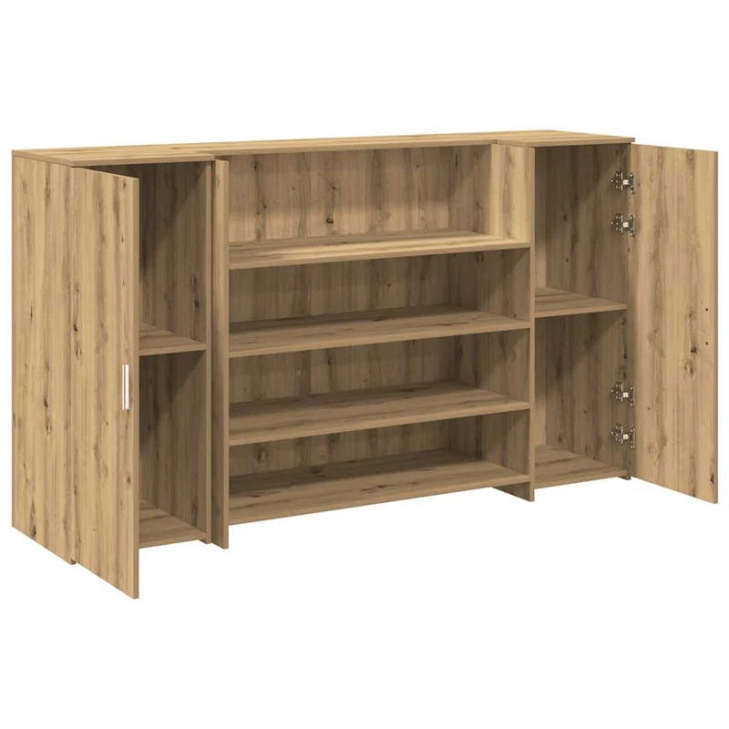Reception Desk Artisan Oak 180x50x103,5 cm Engineered Wood