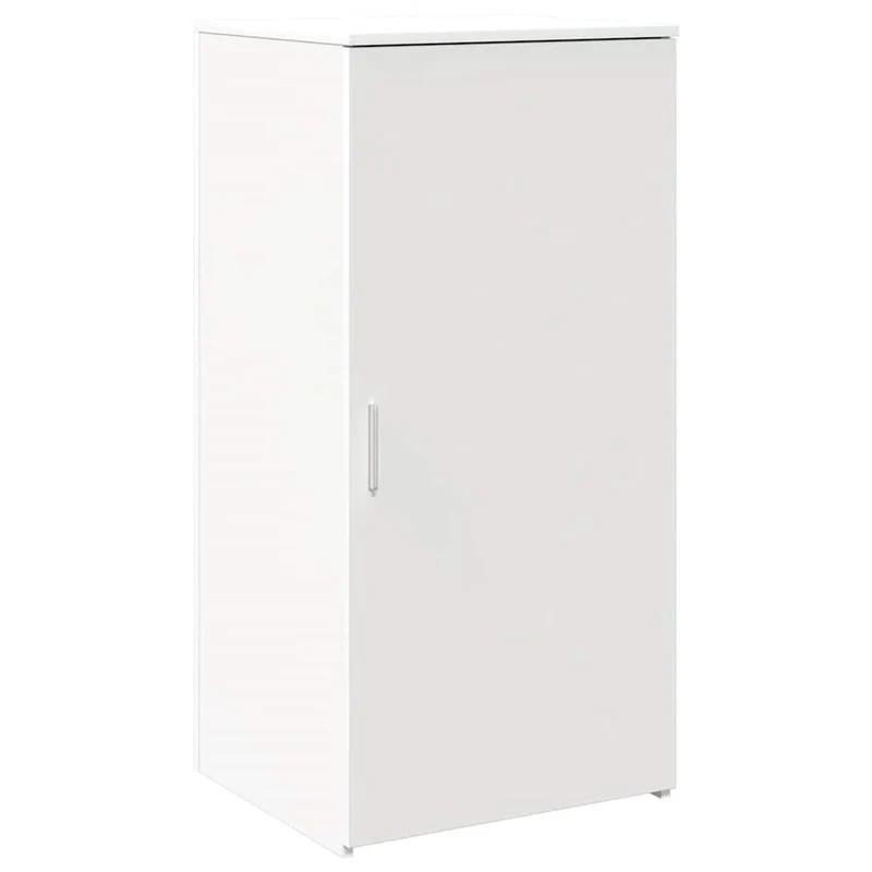 Reception Desk White 200x50x103,5 cm Engineered Wood