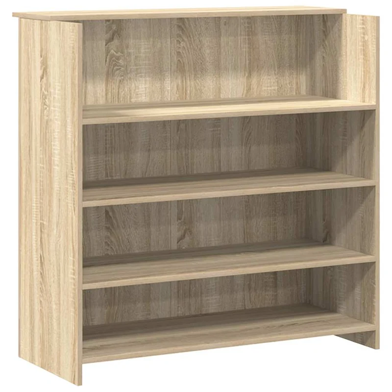 Reception Desk Sonoma Oak 200x50x103,5 cm Engineered Wood
