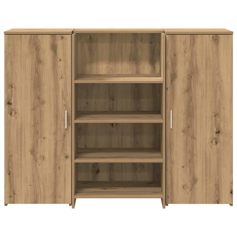 Reception Desk Artisan Oak 135x50x103,5 cm Engineered Wood