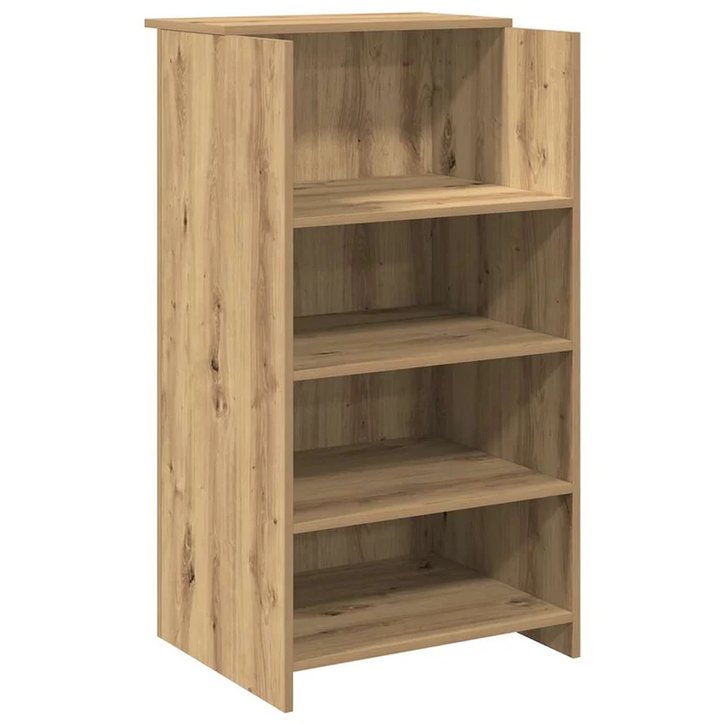 Reception Desk Artisan Oak 135x50x103,5 cm Engineered Wood