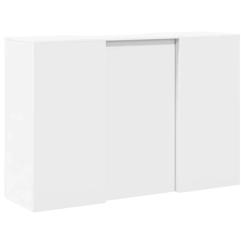 Reception Desk White 155x50x103,5 cm Engineered Wood
