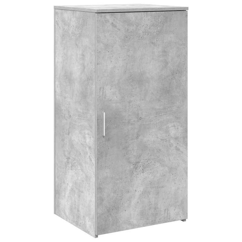 Reception Desk Concrete Grey 155x50x103,5 cm Engineered Wood