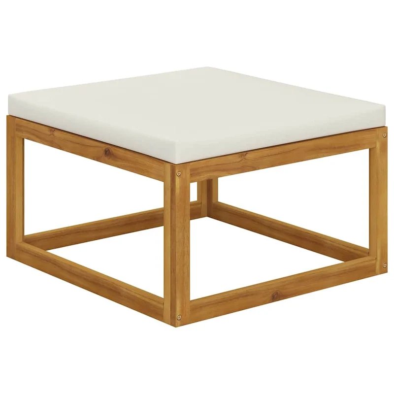 5 Piece Garden Lounge Set with Cushions Solid Wood Acacia